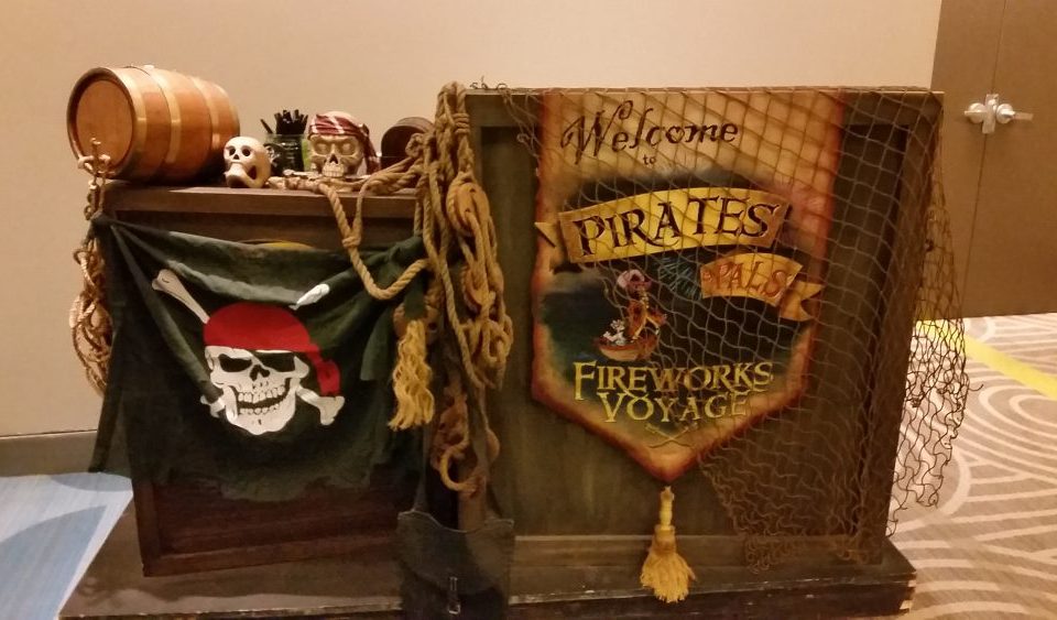 Pirate and Pals Fireworks Voyage