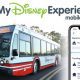 Bus Times in My Disney Experience App