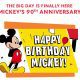 Happy Birthday Mickey Mouse