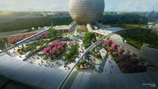 new Epcot entrance