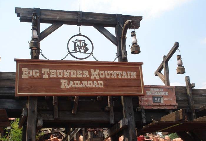 Big Thunder Mountain Railroad Magic Kingdom Walt Disney World