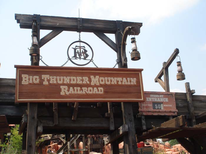 Big Thunder Mountain Railroad Magic Kingdom Walt Disney World