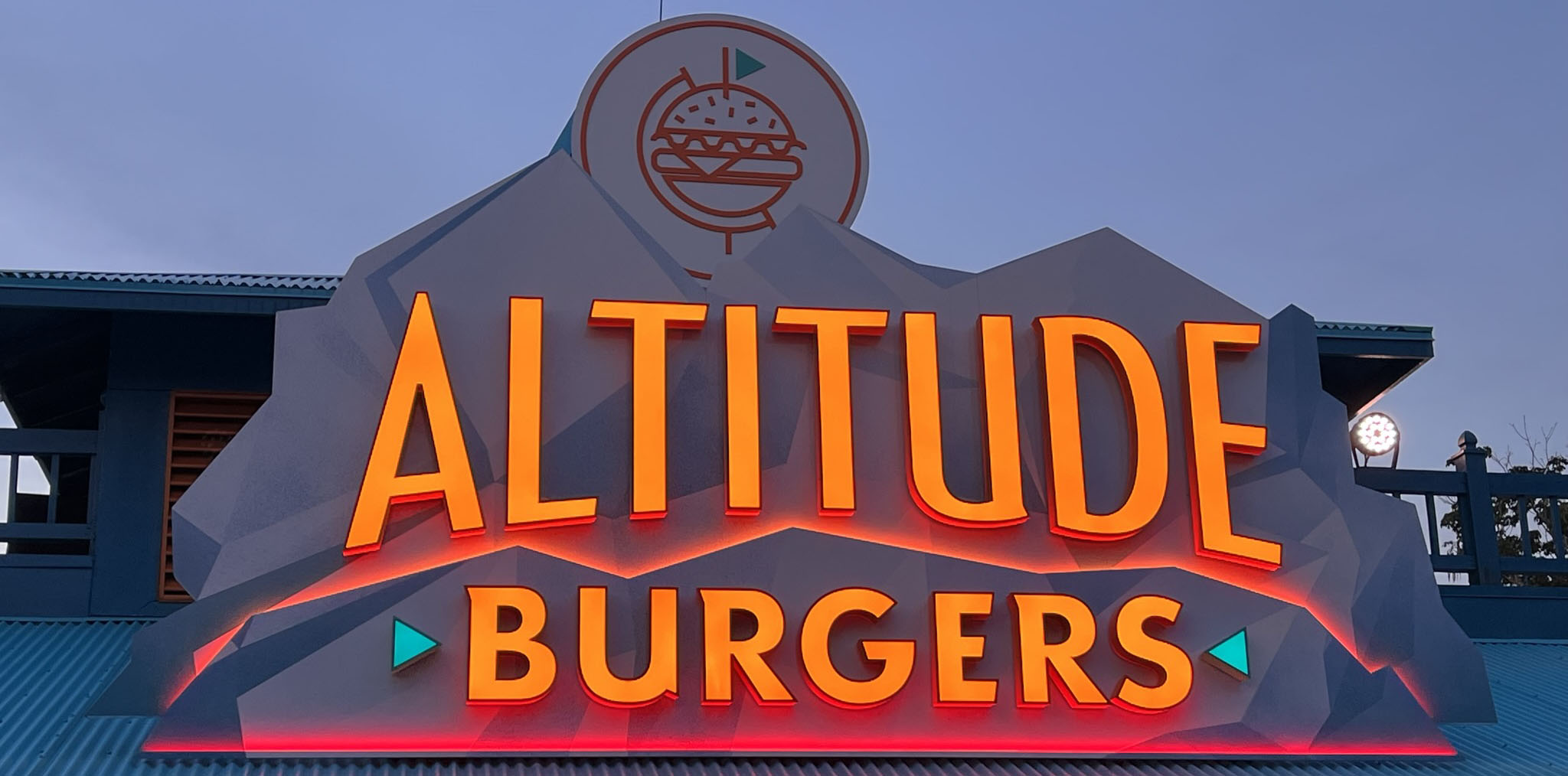 Altitude Burgers At SeaWorld Orlando Clubhouse World Adventures, Llc